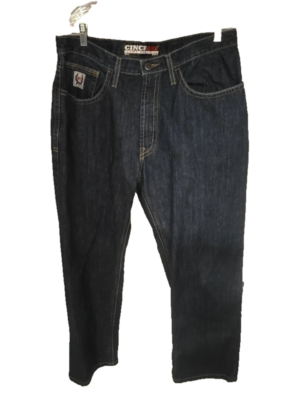 Cinch WRX FR Straight White Label Flame Resistant Blue Jeans 36x30 Workwear
